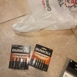 Duracell AAA AA Power Boost Batteries 8ct x 2 Packs = 16 Total FAST SHIPPING